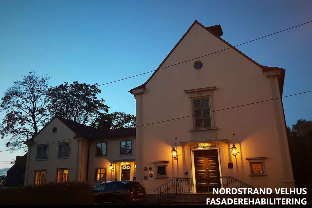 Nordstrand Velhus fasaderehabilitering