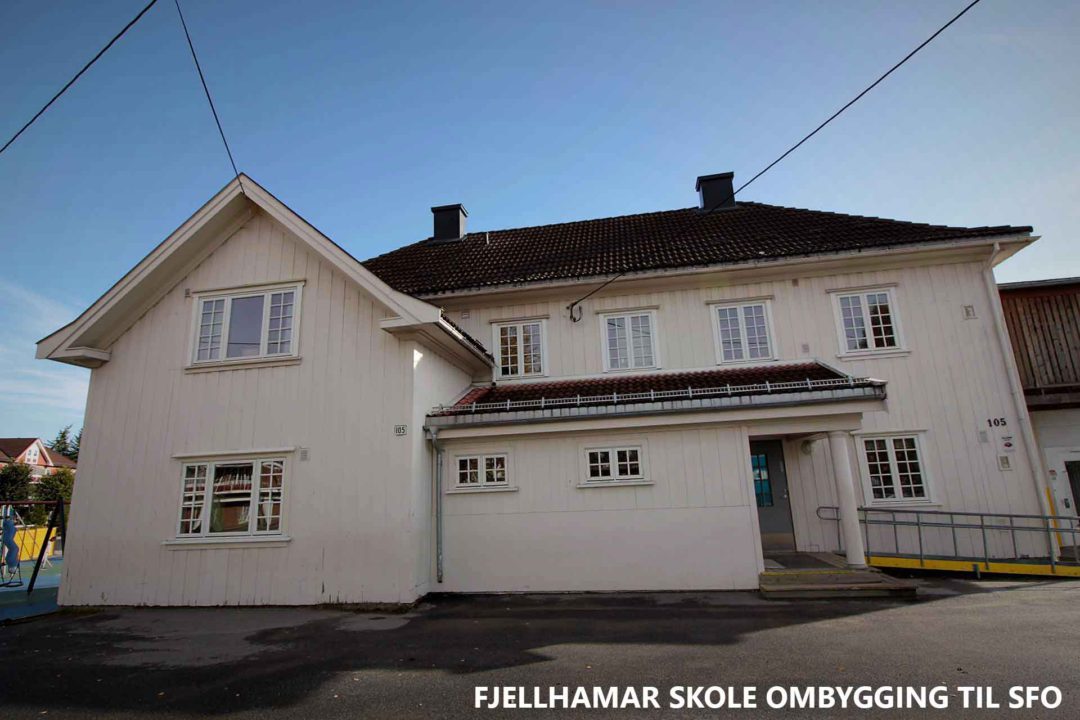Fjellhamar skole ombygging til SFO
