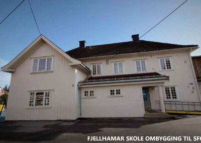 Fjellhamar skole ombygging til SFO