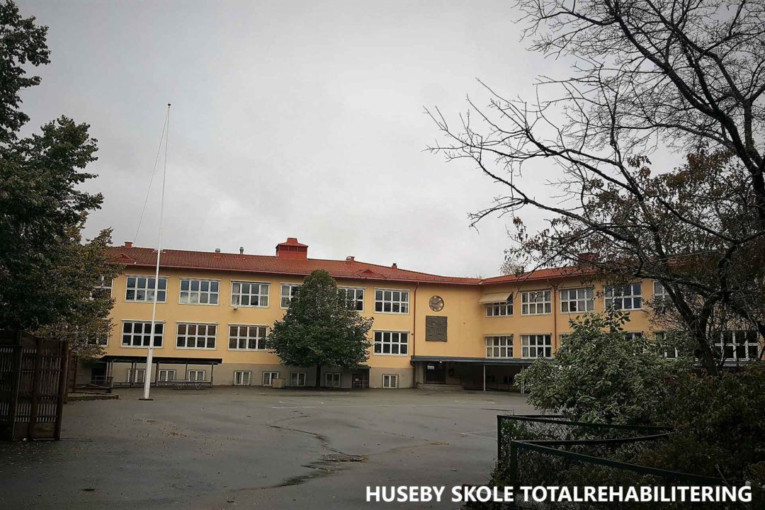 Huseby skole totalrehabilitering