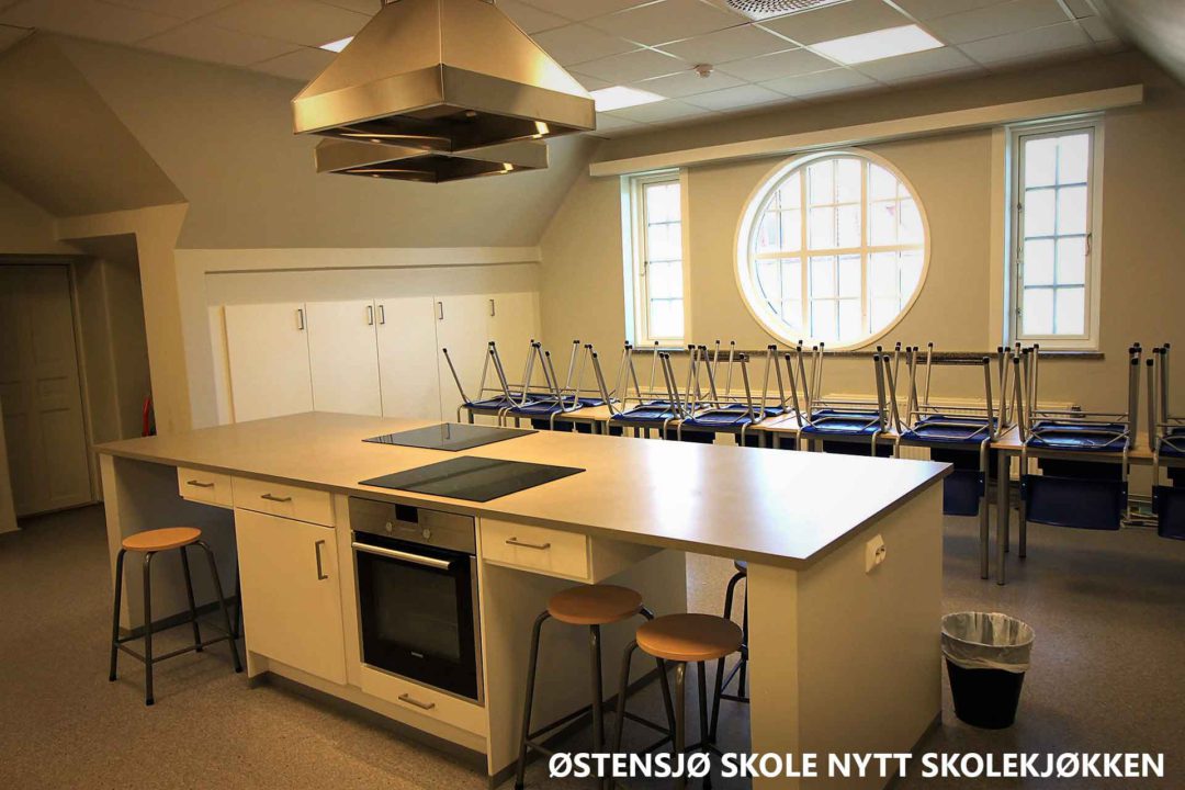 Østensjø skole nytt skolekjøkken