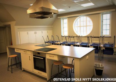 Østensjø skole nytt skolekjøkken